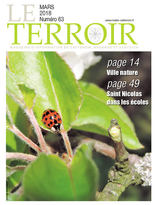 Couverture du Terroir N°63 - Magazine communal de Cattenom